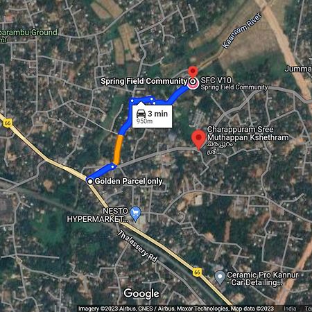 "Radhas" 4Br Villa In Gated Spring Field Community, Kannur Esterno foto