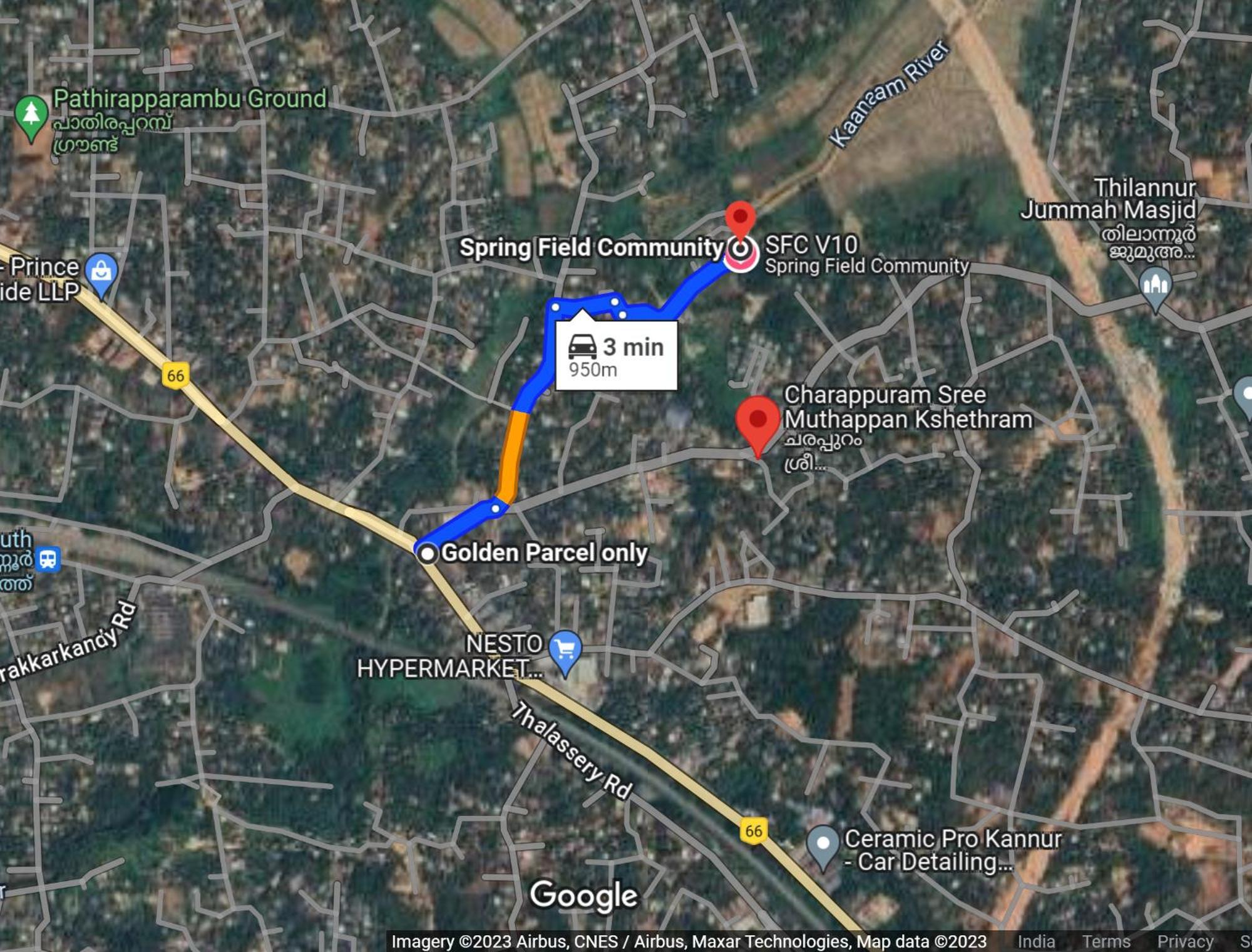 "Radhas" 4Br Villa In Gated Spring Field Community, Kannur Esterno foto